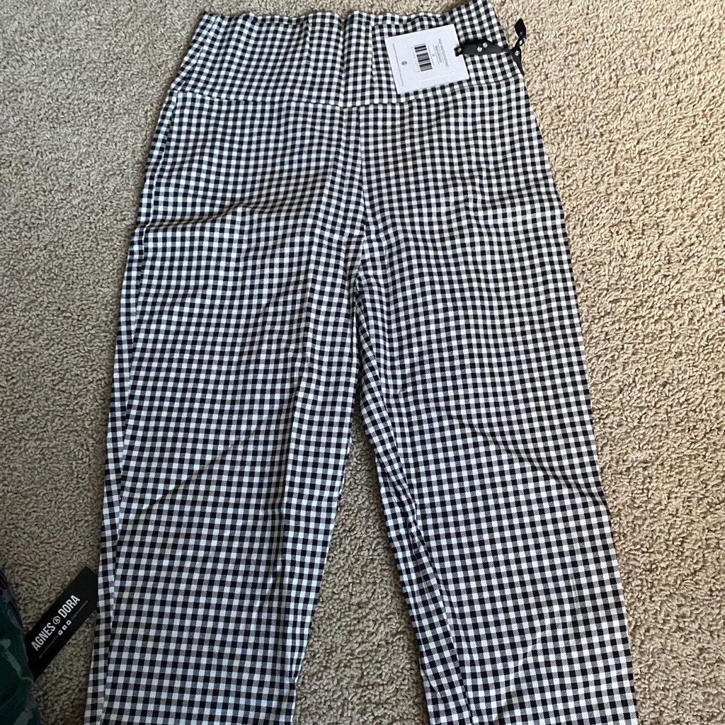 Medium Agnes & Dora Gingham Pixie Pants